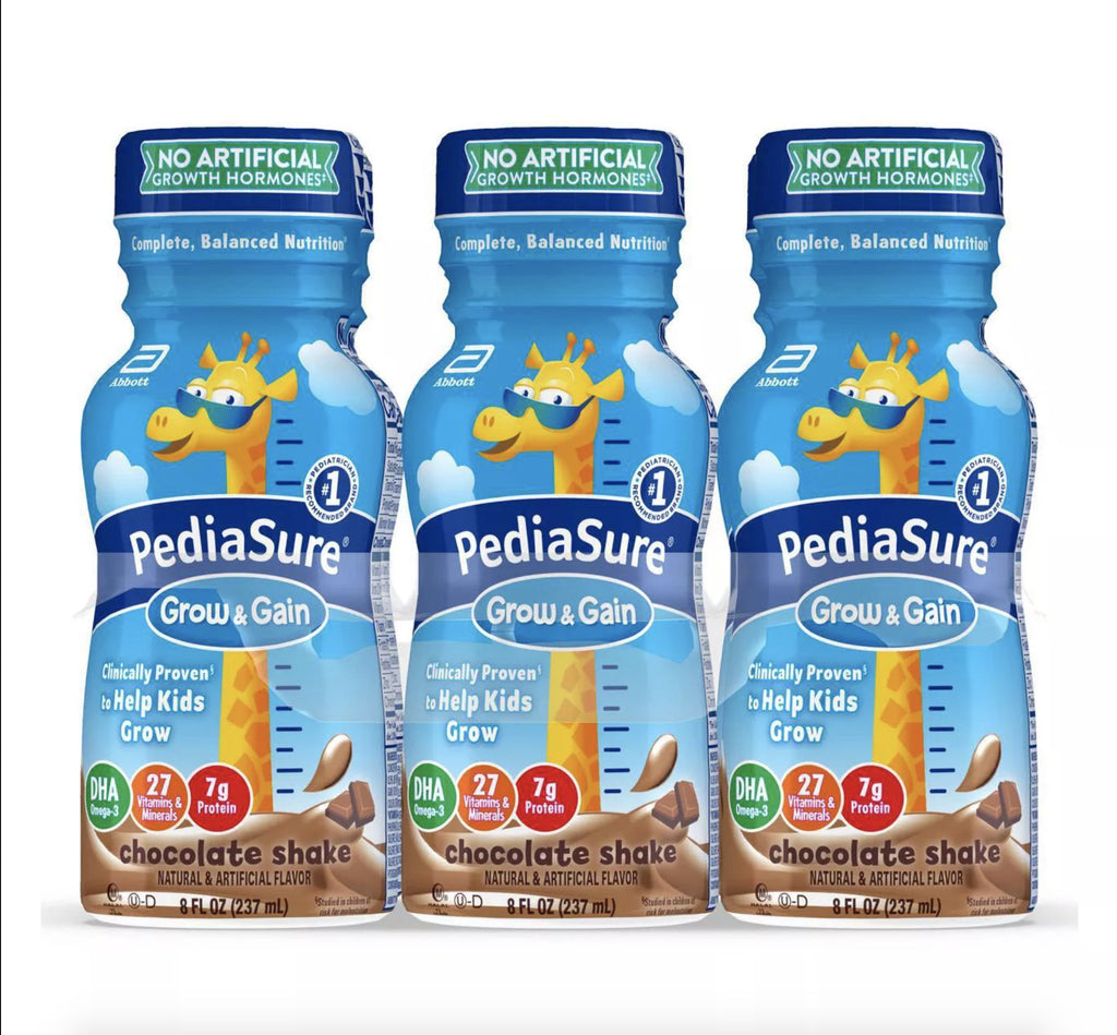 PediaSure Grow & Gain Kids’ Nutritional Shake Chocolate - 6 ct/48 fl oz