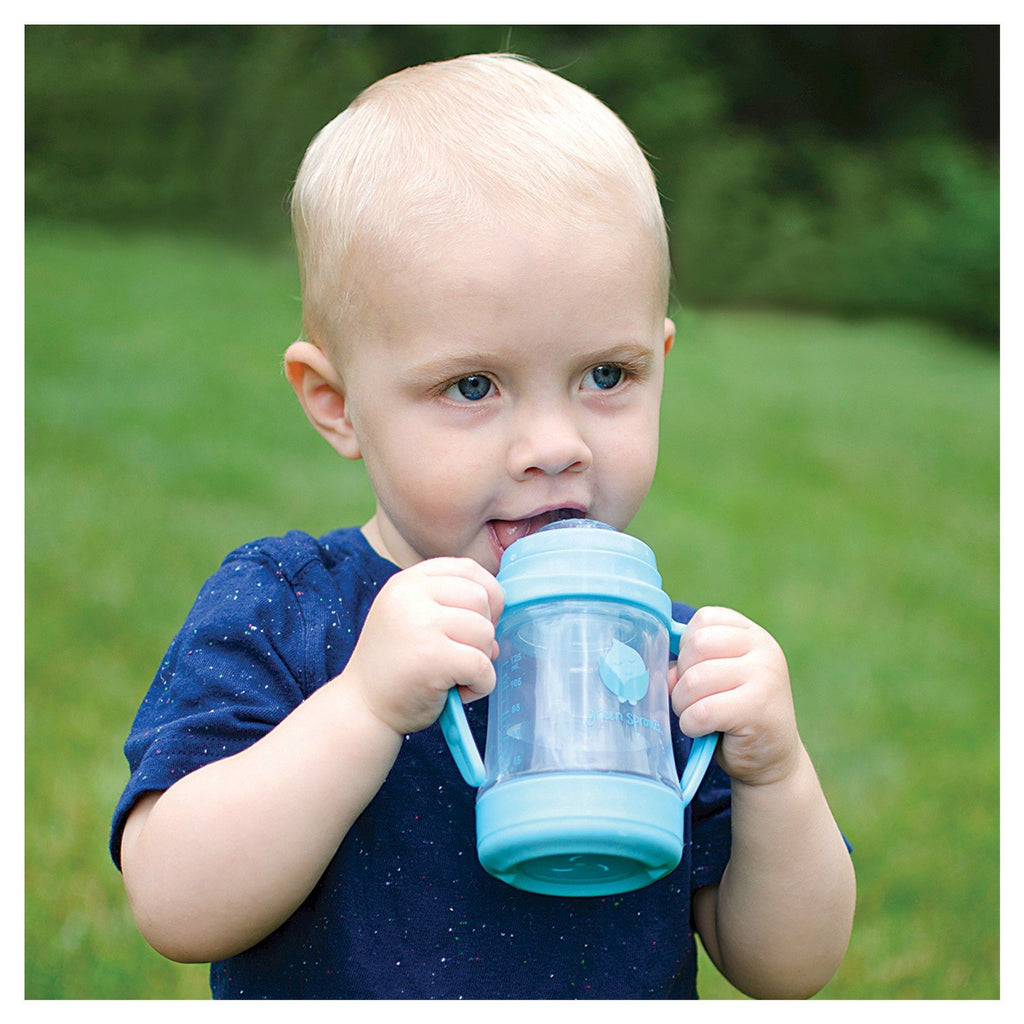 Green Sprouts® Glass Sip & Straw Cup