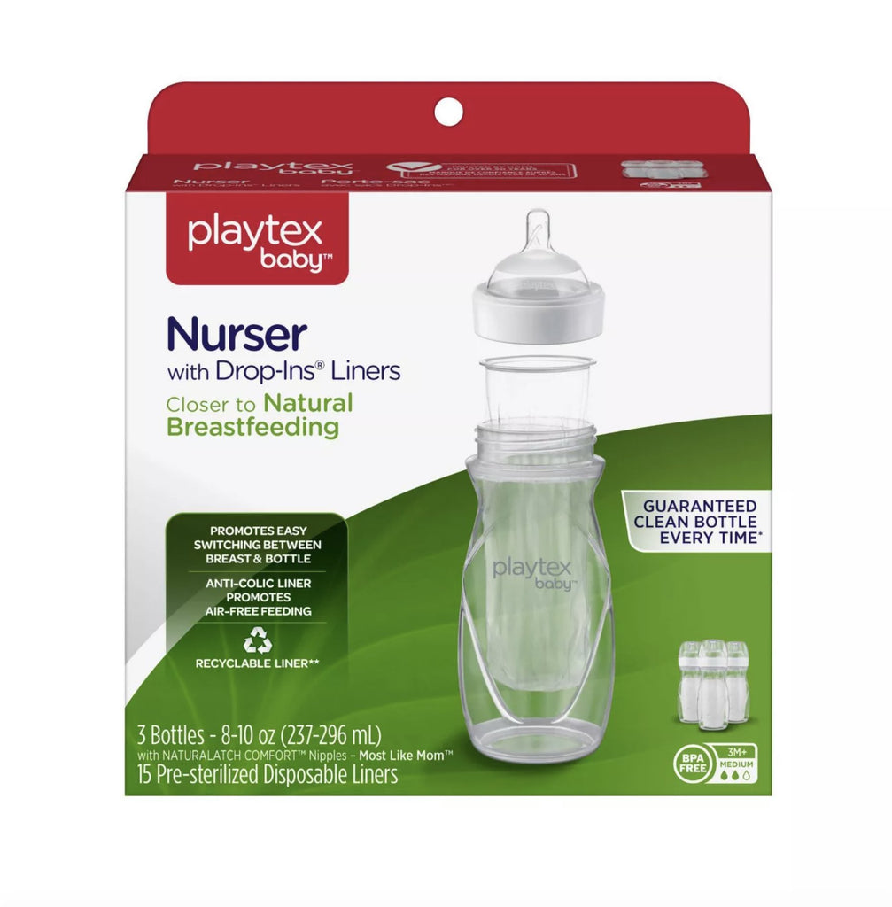 Playtex Nurser Bottle Liner - 10oz - 3pk