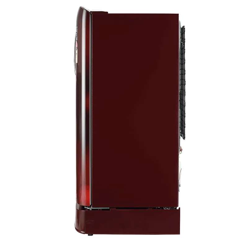 LG 190 L 4 Star Direct Cool Single Door Inverter Refrigerator (GL-D201ASCY.ASCZEB, Scarlet Charm)