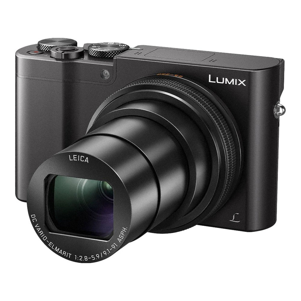 Panasonic - LUMIX ZS100 1-inch 20.1-Megapixel Sensor Point and Shoot Digital Camera with LEICA DC 10X Lens - Black