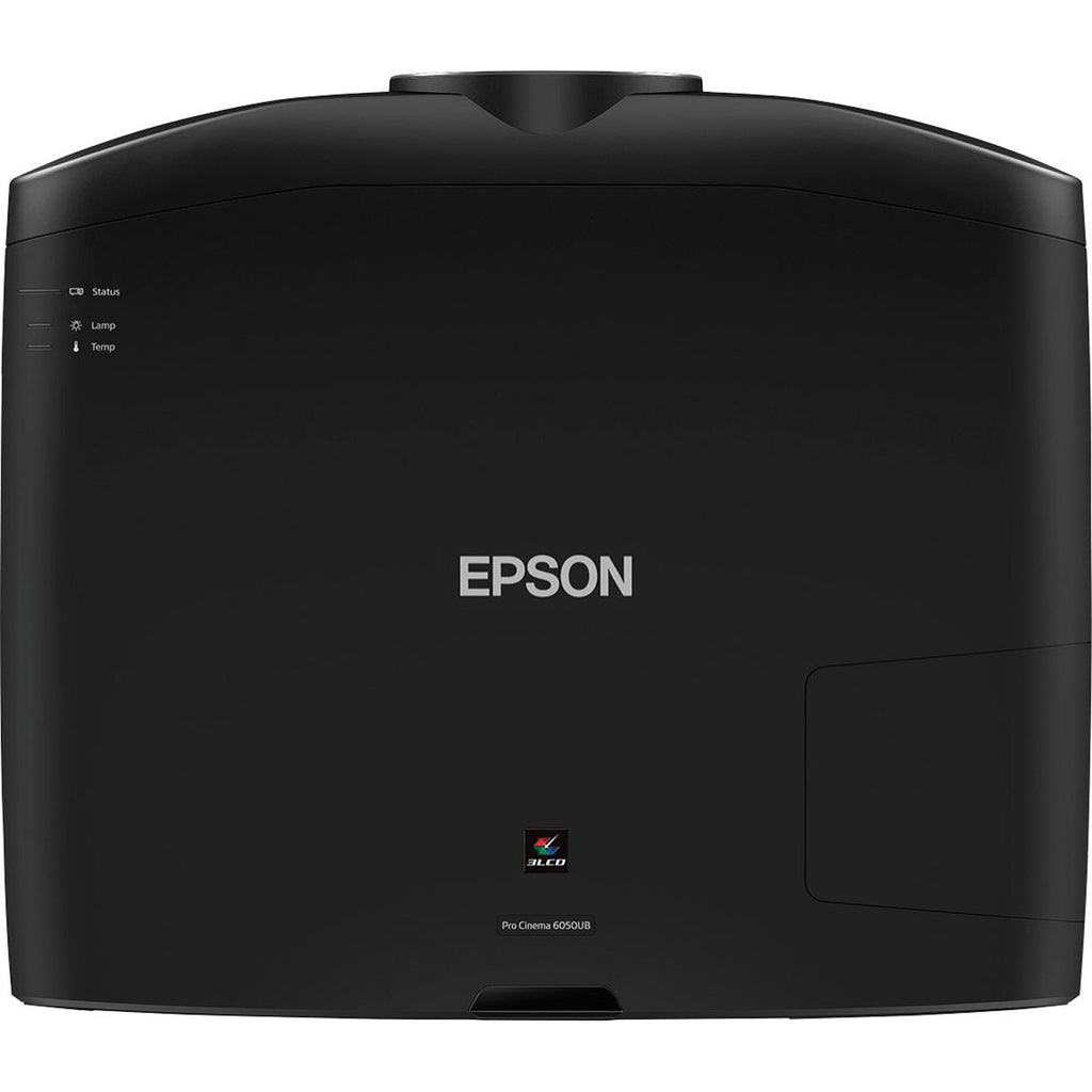 Epson - Pro Cinema 6050UB 4K 3LCD Projector with High Dynamic Range - Black