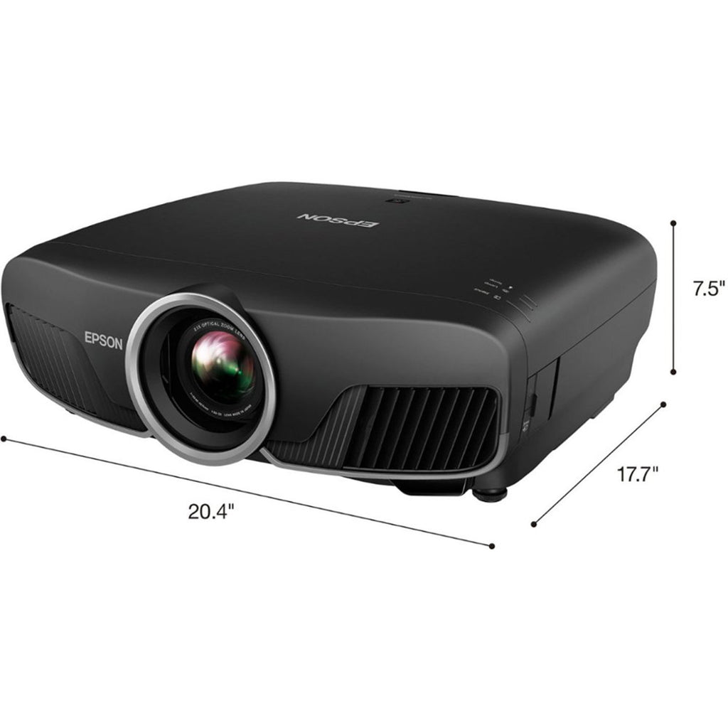 Epson - Pro Cinema 6050UB 4K 3LCD Projector with High Dynamic Range - Black