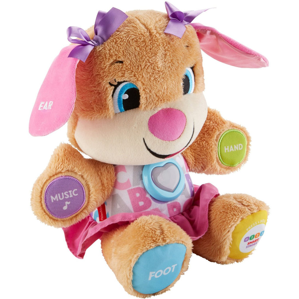 Fisher-Price - Laugh & Learn Smart Stages Sis Plush Toy - Brown