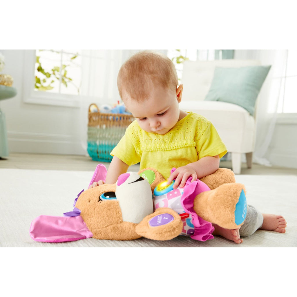 Fisher-Price - Laugh & Learn Smart Stages Sis Plush Toy - Brown