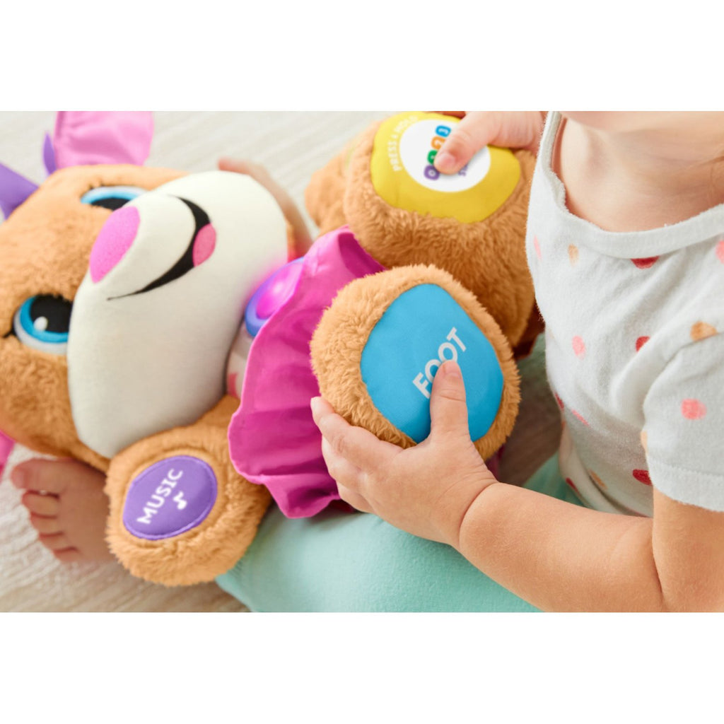 Fisher-Price - Laugh & Learn Smart Stages Sis Plush Toy - Brown