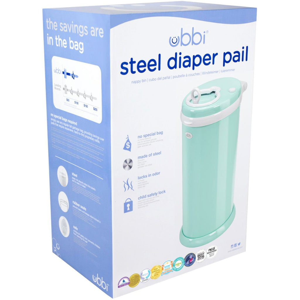 Ubbi - Diaper Pail - Mint