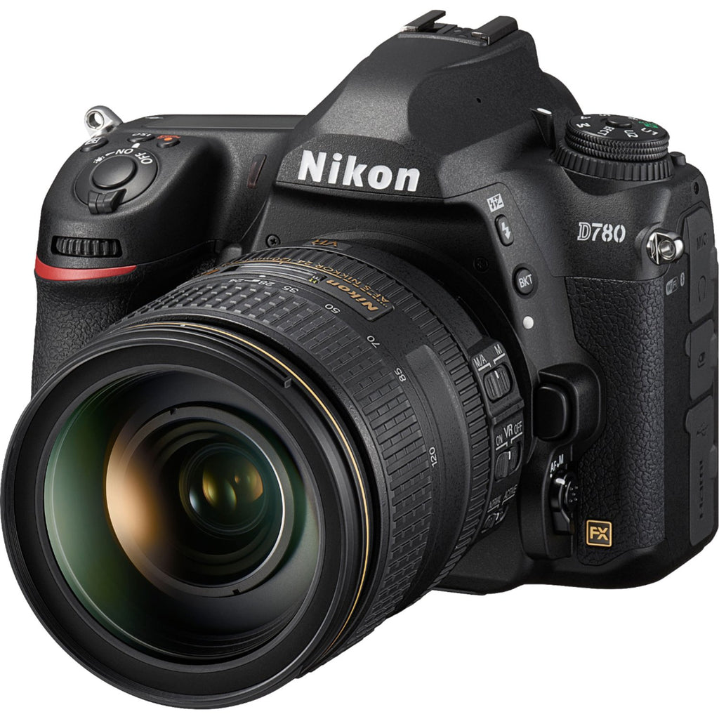 Nikon - D780 DSLR 4K Video Camera with 24-120mm Lens - Black