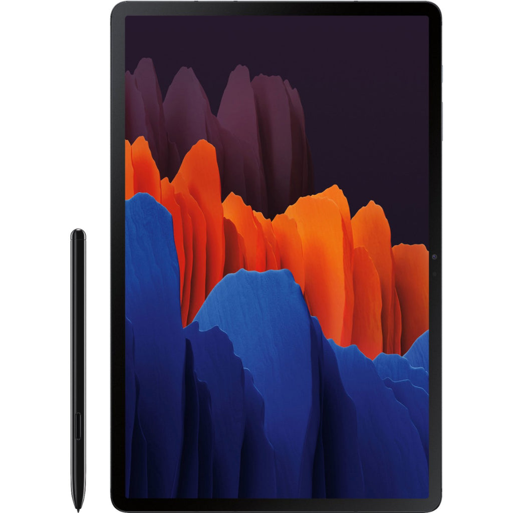 Samsung - Galaxy Tab S7 Plus - 12.4" - 128GB - With S Pen - Wi-Fi - Mystic Black