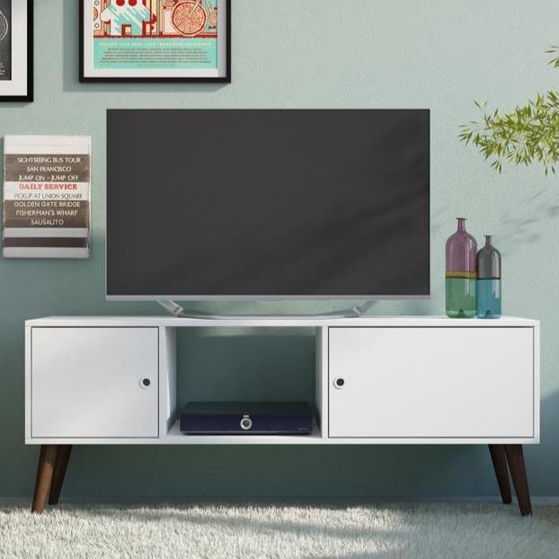 Accentuations by Manhattan Comfort Varberg Splayed Leg TV Stand