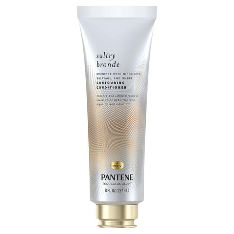 Pantene Sultry Bronde Contouring Conditioner for Color Treated Hair, Paraben Free, 8.0 fl oz