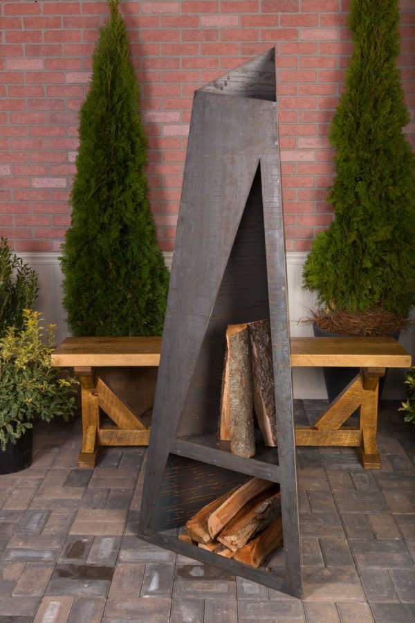 Napa East Night Torch Outdoor Fireplace