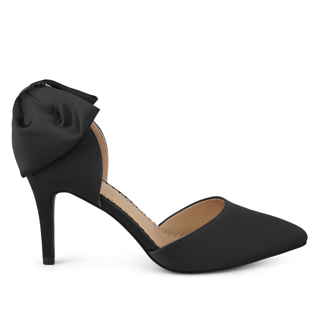 JOURNEE Collection Tanzi D'Orsay Bow Pump