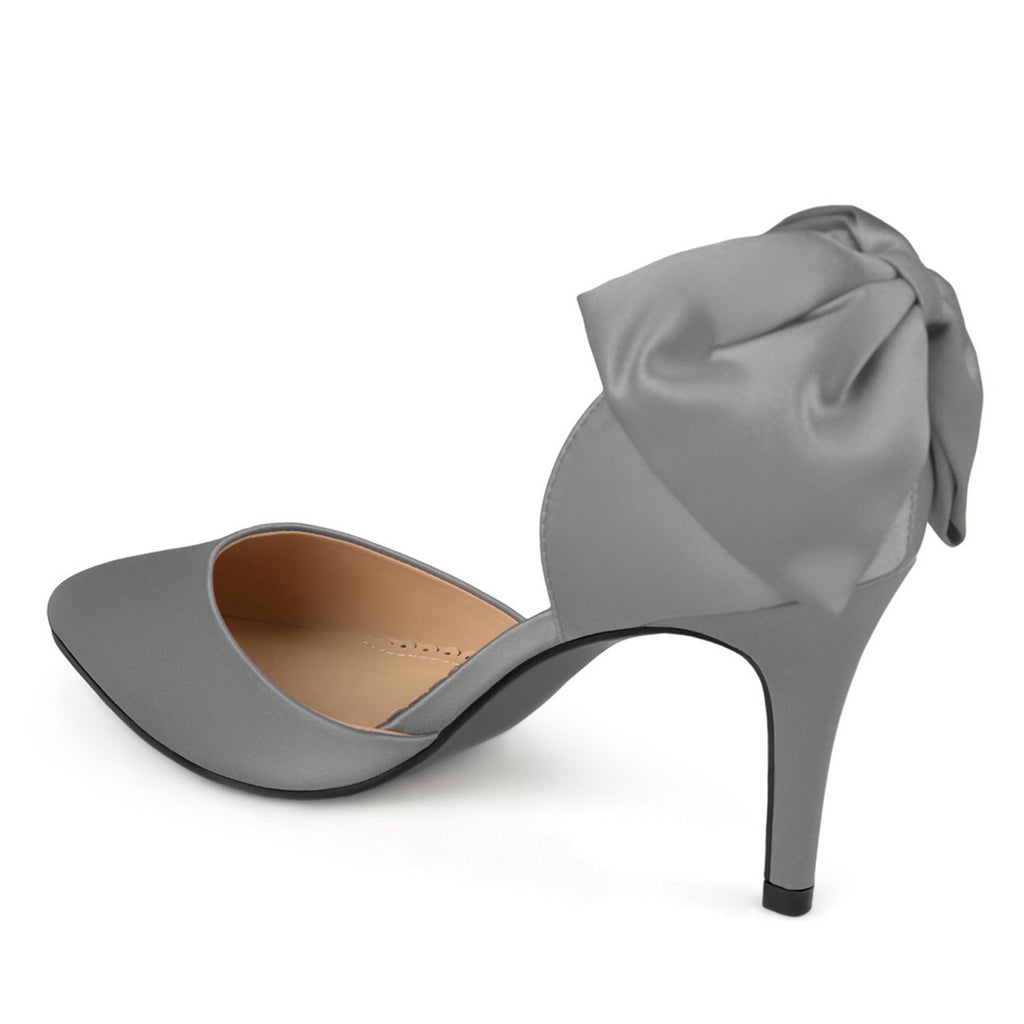 JOURNEE Collection Tanzi D'Orsay Bow Pump