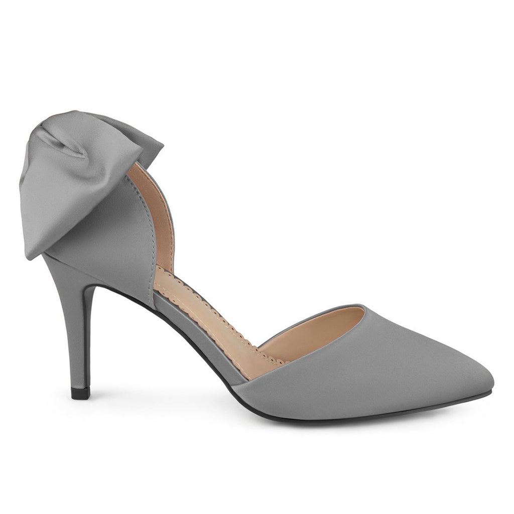 JOURNEE Collection Tanzi D'Orsay Bow Pump