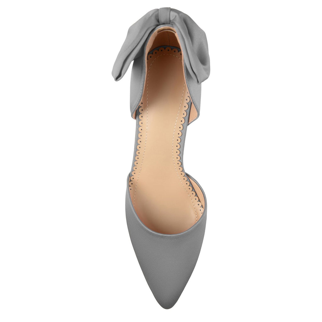 JOURNEE Collection Tanzi D'Orsay Bow Pump