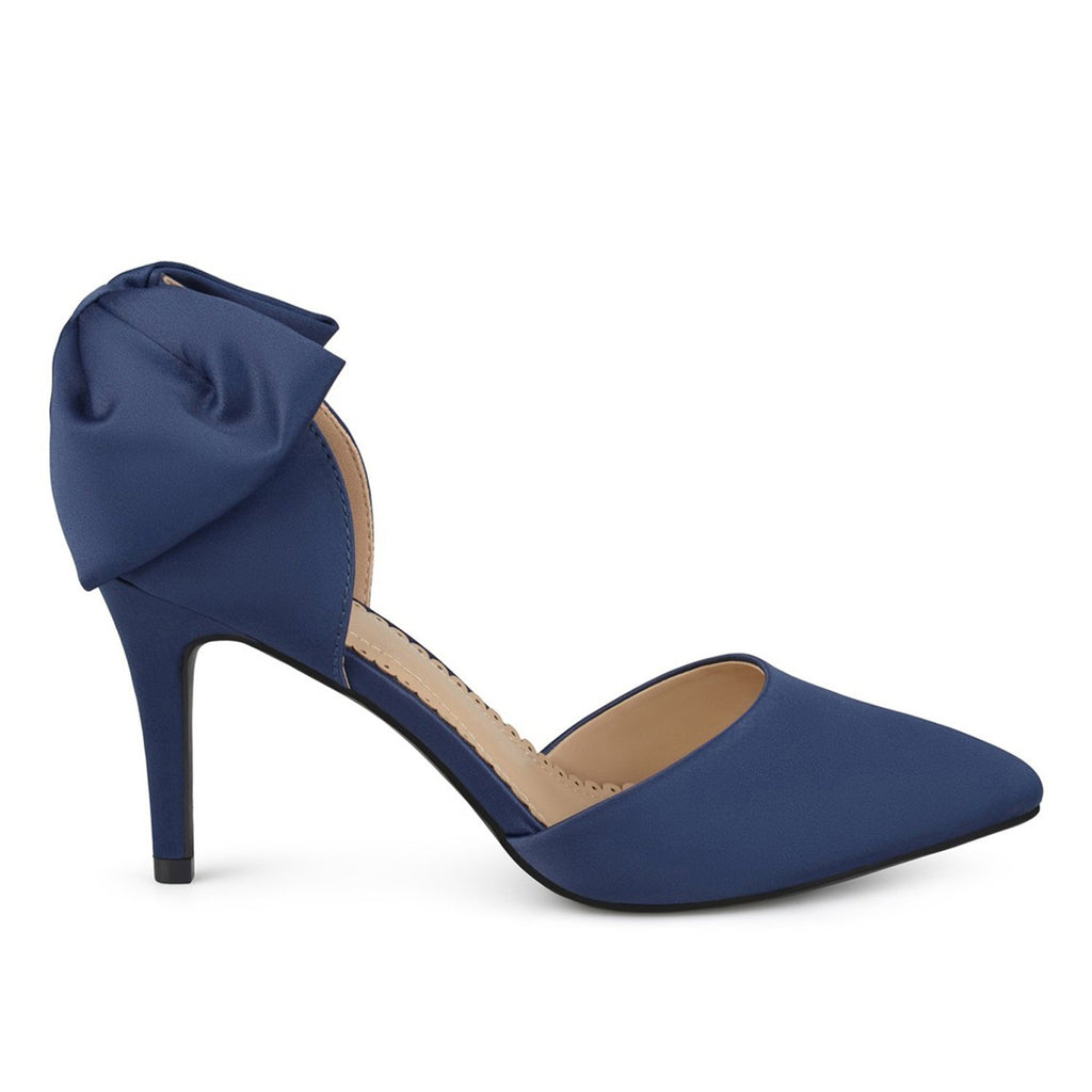 JOURNEE Collection Tanzi D'Orsay Bow Pump