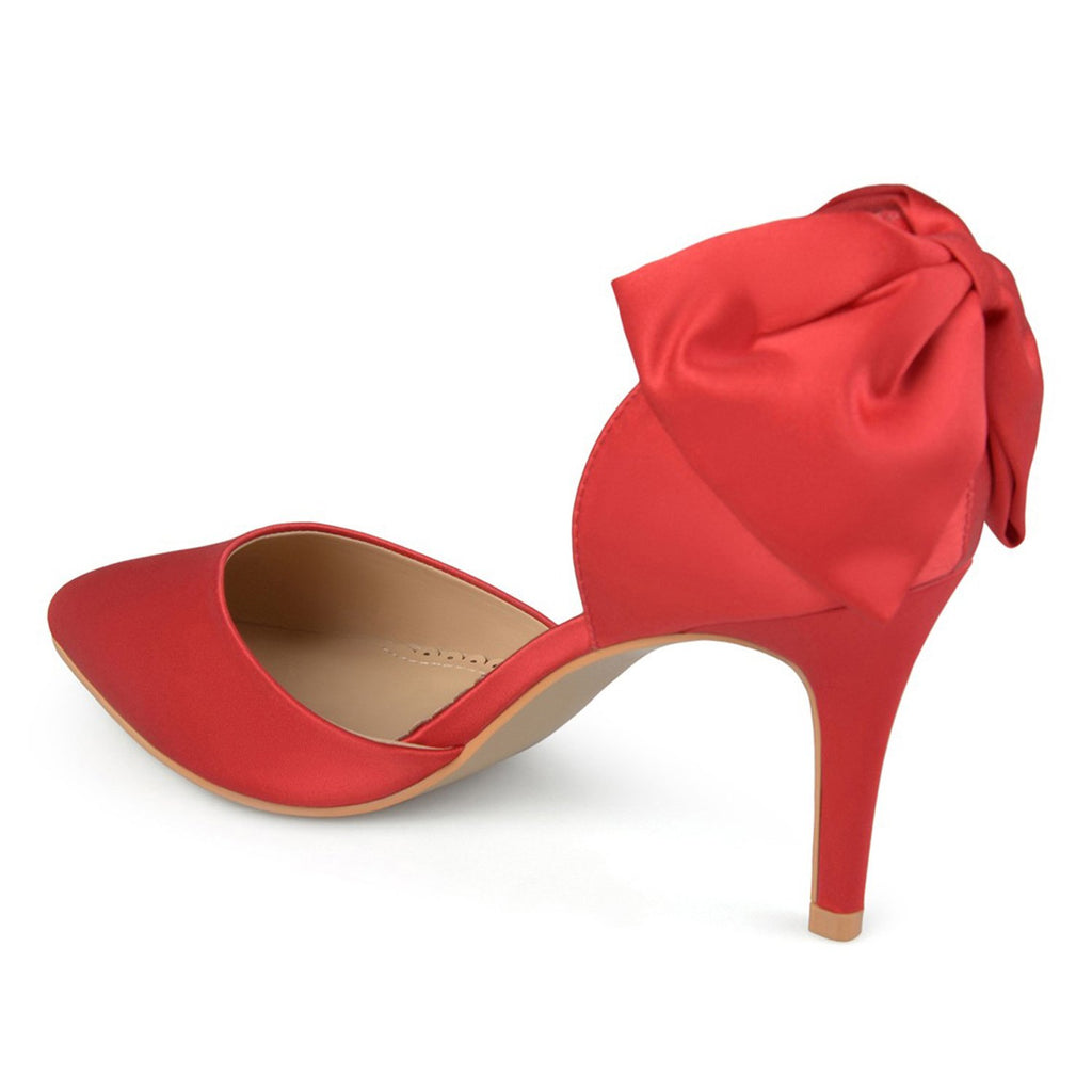 JOURNEE Collection Tanzi D'Orsay Bow Pump