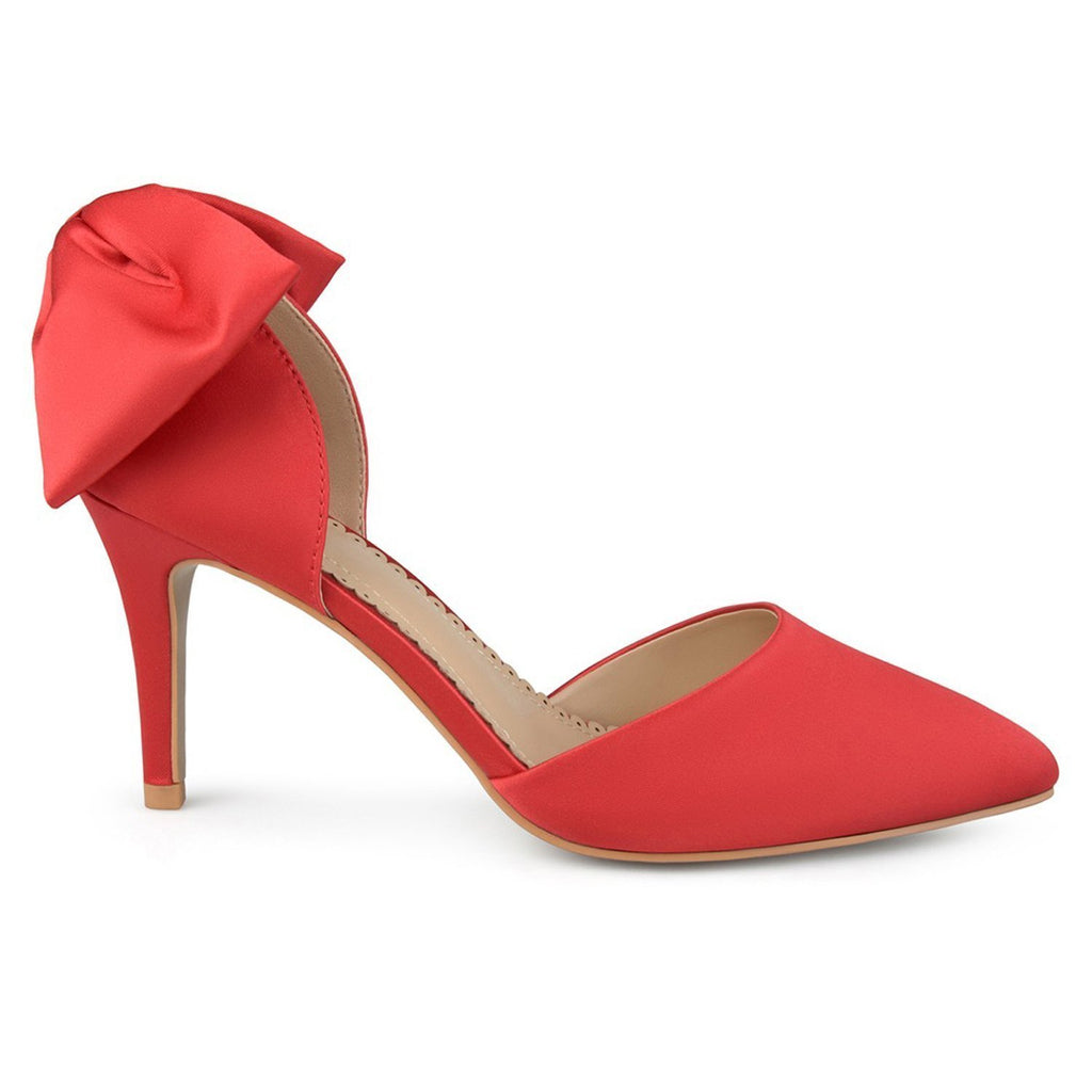 JOURNEE Collection Tanzi D'Orsay Bow Pump