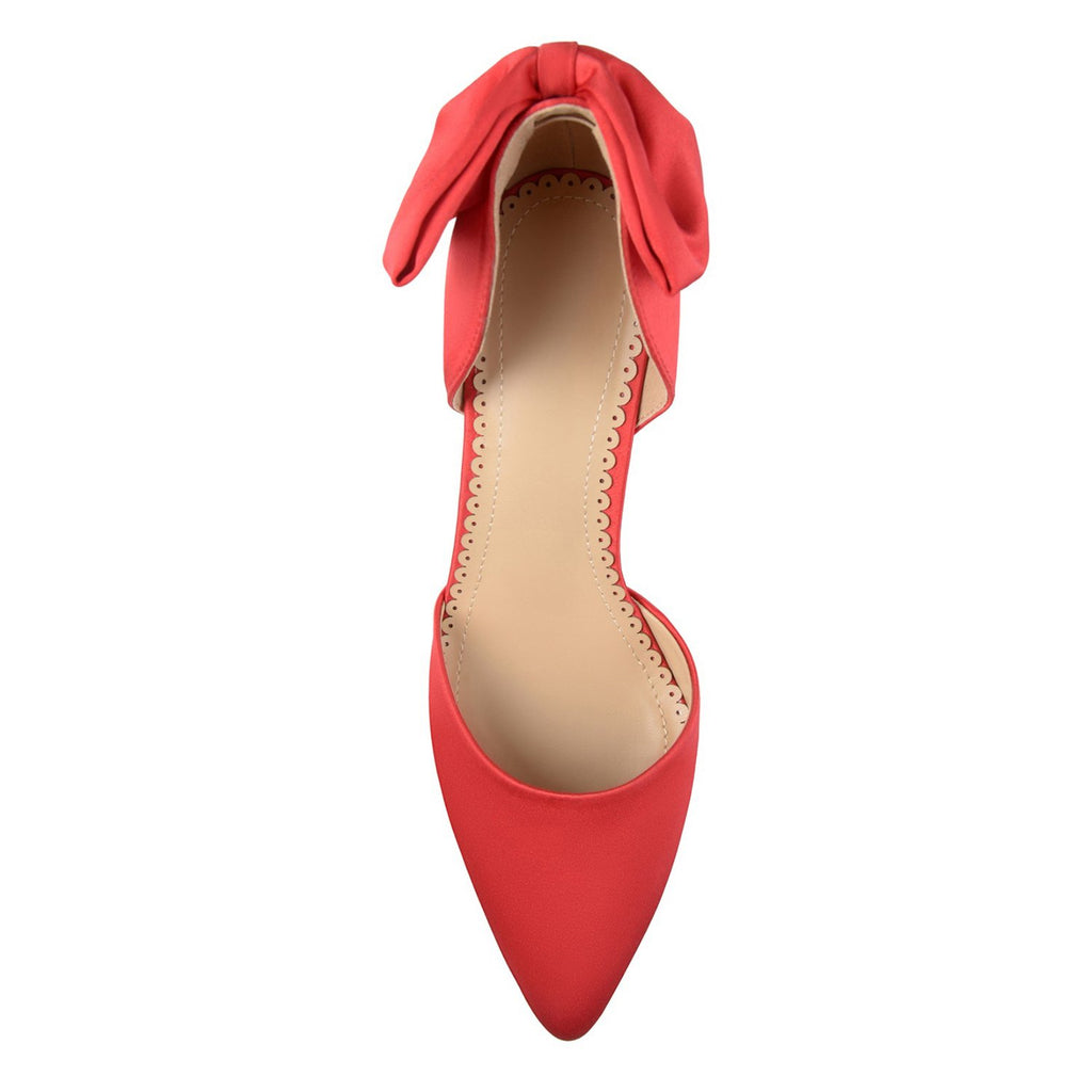 JOURNEE Collection Tanzi D'Orsay Bow Pump