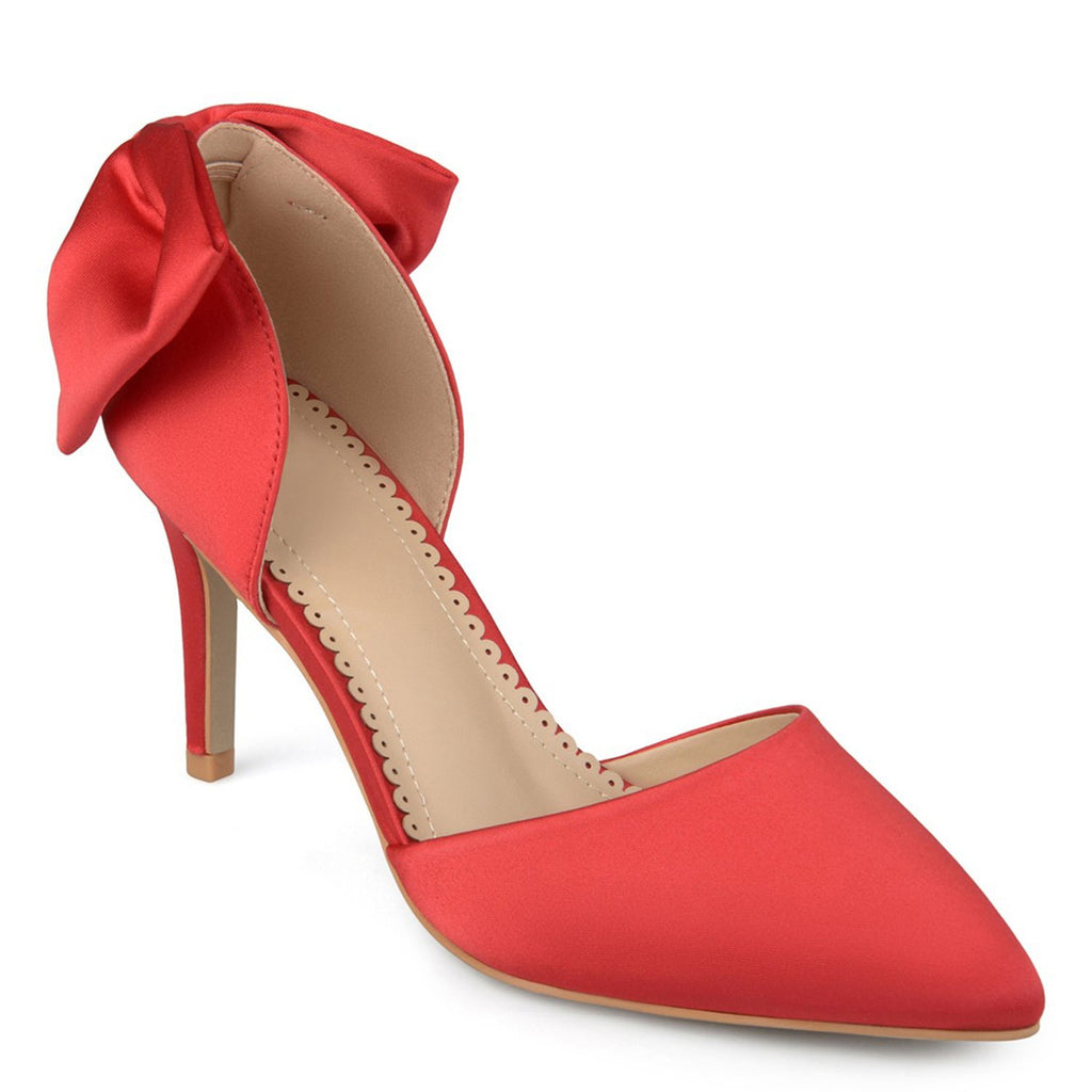 JOURNEE Collection Tanzi D'Orsay Bow Pump